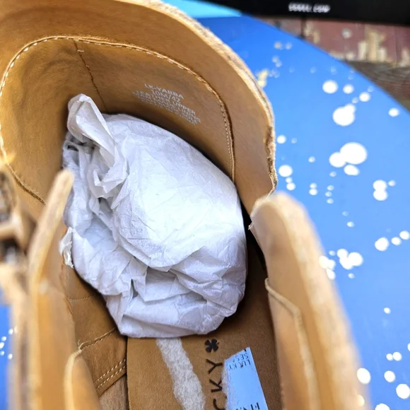 Lucky Brand LK-Yabba Oiled Suede Booties Size 10 - Picture 14 of 16